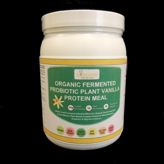 Organic Fermented Probiotic Plant Protein Meal Vanilla