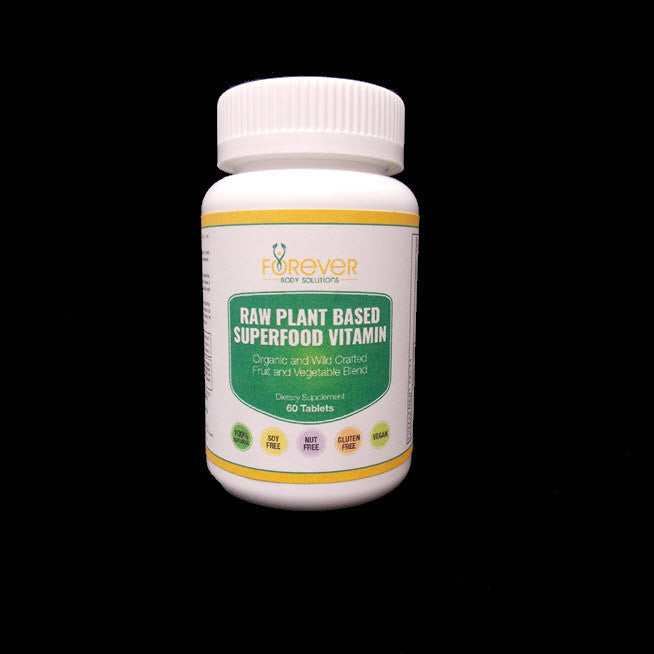 Raw Plant Based Superfood Vitamin 60 tablets